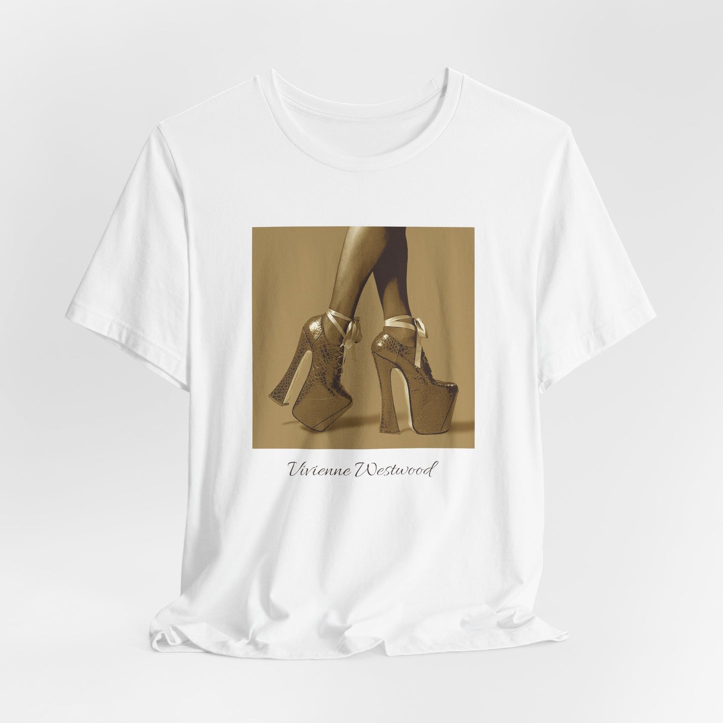Supermodel Tee White Cafe