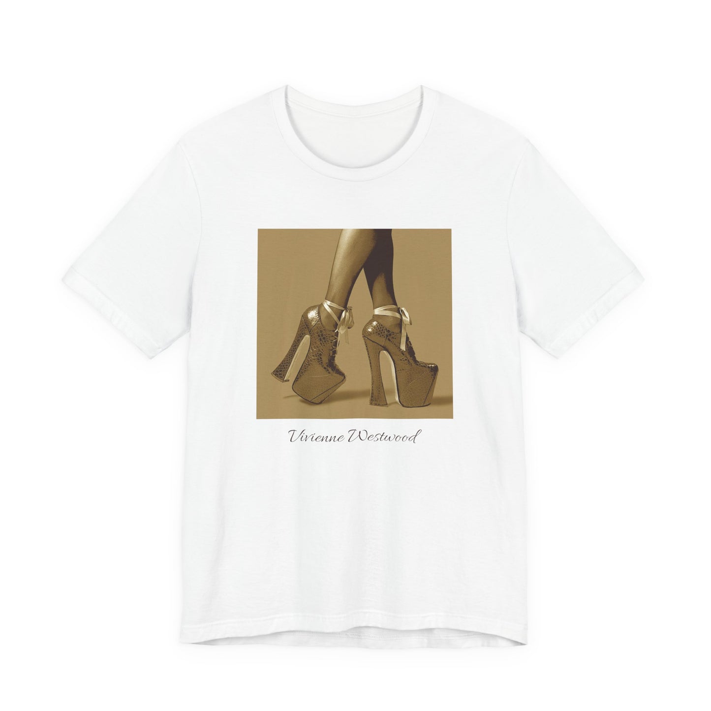Supermodel Tee White Cafe